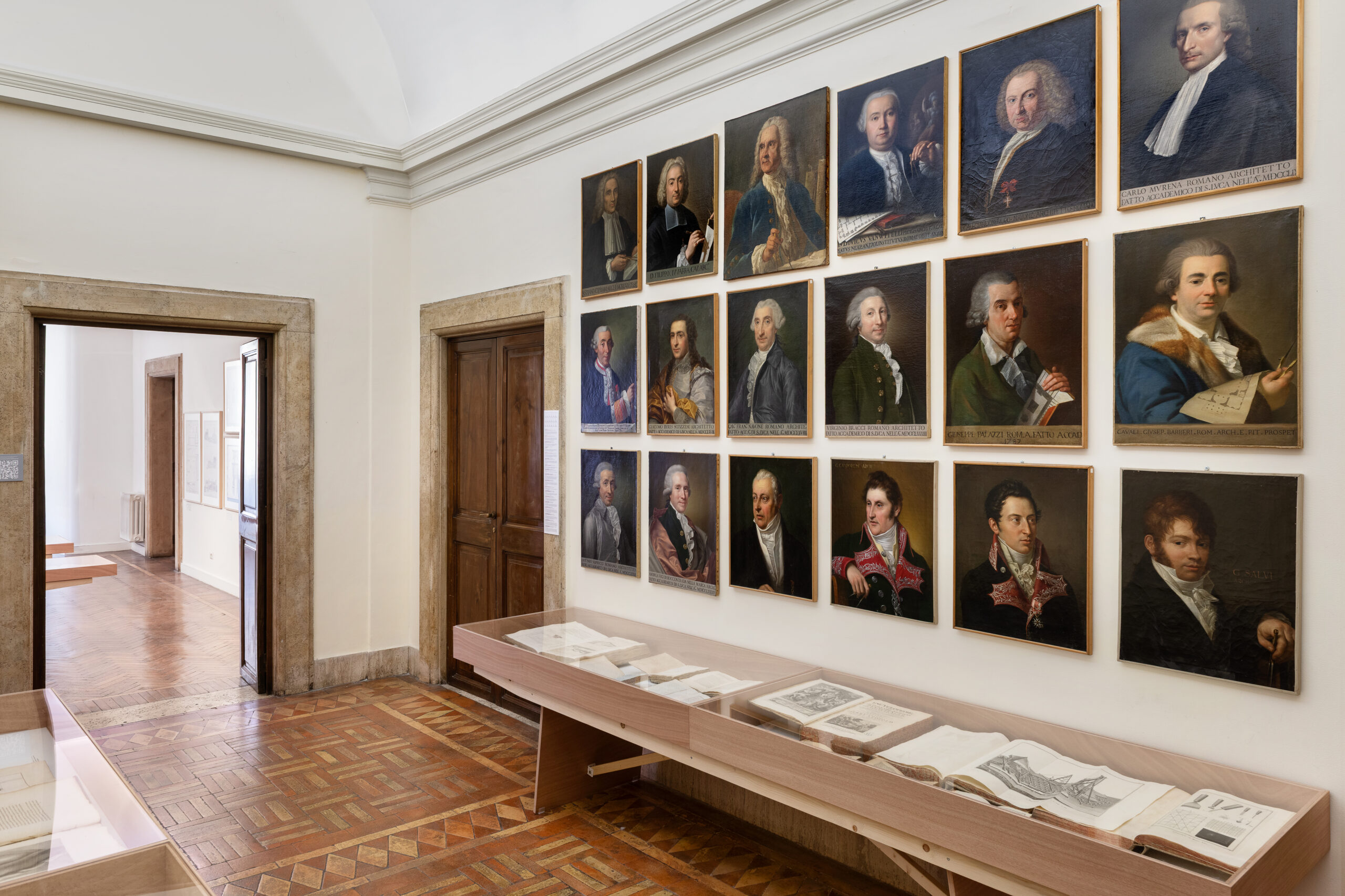 14_AccSanLuca_MostraConcorsiClementini_PrimoPiano_Ingresso_FotoAndreaVeneri